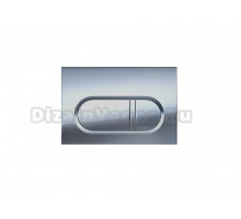 Кнопка смыва для унитаза AQUATEK KDI-0000044 АБС-пластик, цвет матовый хром