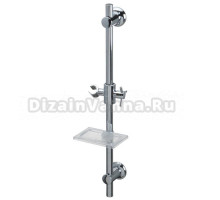 Melodia Della Vita стойка для душа с мыльницей ABS пластик, цвет хром длинна 60см