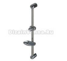 Melodia Della Vita стойка для душа с мыльницей, цвет хром, длина 60см Стандарт