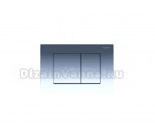 Кнопка смыва для унитаза AQUATEK Pneumo S PNS-0000002 АБС-пластик, цвет глянцевый хром