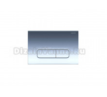 Кнопка смыва для унитаза AQUATEK Pneumo S PNS-0000007 АБС-пластик, цвет глянцевый хром