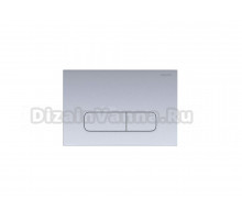 Кнопка смыва для унитаза AQUATEK Pneumo S PNS-0000008 АБС-пластик, цвет матовый хром