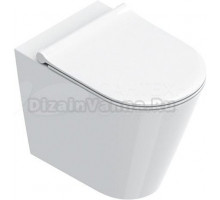 Унитаз приставной напольный Catalano Zero тонкое сиденье, с микролифтом