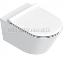 Унитаз подвесной Catalano Zero 55х35, белый матовый, с микролифтом