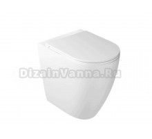 Унитаз приставной напольный Galassia Dream 7327 безободковый, с микролифтом