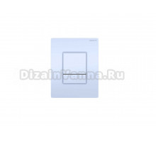 Кнопка смыва для унитаза AQUATEK Pneumo N PNN-0000001 АБС-пластик, цвет белый