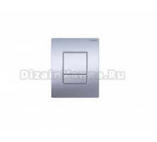 Кнопка смыва для унитаза AQUATEK Pneumo N PNN-0000003 АБС-пластик, цвет матовый хром