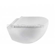 Унитаз подвесной Galassia Dream 7317MT безободковый, с микролифтом, белый матовый