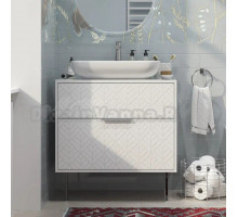 Тумба с раковиной 1MarKa Fores 80 белая