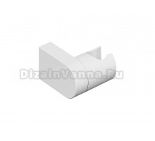 Настенный держатель Ravak Chrome 611.10WV поворотный, белый вельвет