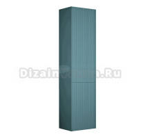 Шкаф-пенал для ванной Belux Сиртаки голубой малахит матовый