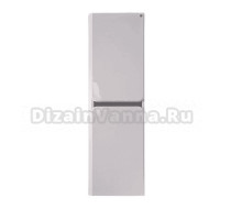 Шкаф-пенал для ванной Belux Бостон белый глянцевый