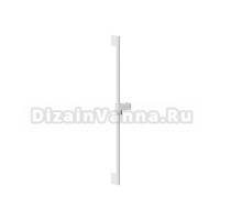 Душевая штанга Ravak Chrome 974.10WV 70 см, белый вельвет