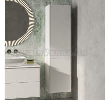 Шкаф-пенал для ванной Belux Джаз белый глянцевый