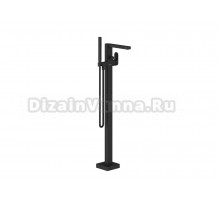 Напольный смеситель для ванны с душем Ravak Chrome CR 080.20BL С ВНУТРЕННЕЙ ЧАСТЬЮ, черный