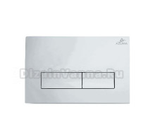 Кнопка смыва для унитаза AZUMA Estilo AZU002.02 пластик, цвет глянцевый хром