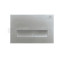 Кнопка смыва для унитаза AZUMA Estilo AZU002.06 пластик, цвет матовый черный