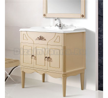 Тумба под раковину без столешницы Belux Верди 85 напольная, слоновая кость