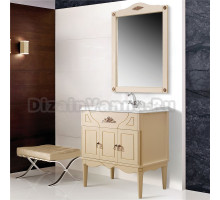 Мебель для ванной комнаты Belux Верди 85 напольная, слоновая кость