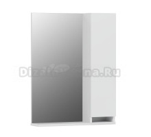 Зеркало-шкаф Belux Клермонт 70 глянцевый белый