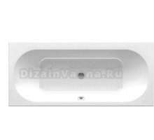 Акриловая ванна Ravak City без опоры 180x80 см, пристенная, белая