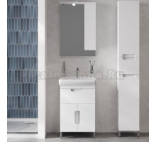 Мебель для ванной комнаты Belux Мадейра 55-01 белая глянцевая