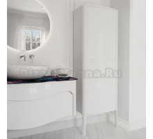 Шкаф-пенал для ванной Belux Анжело П 60 напольный, глянцевый белый