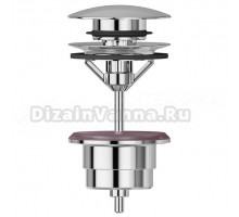 Донный клапан для раковины Newform Accesssori 230.21.018 универсальный, глянцевый хром