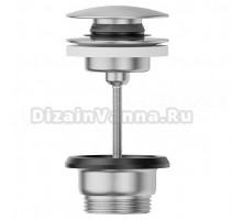 Донный клапан для раковины Newform X-Steel 316 24686.50.050 универсальный, inox