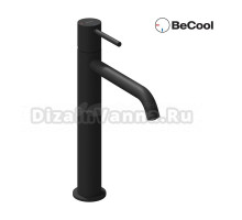 Смеситель для раковины Ravak Espirit ES 014.21 BLM BeCool, матовый черный