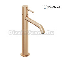 Смеситель для раковины Ravak Espirit ES 014.61 RGB BeCool, брашированное розовое золото