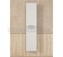 Шкаф-пенал для ванной Uperwood Foster New 40 подвесной, матовый белый