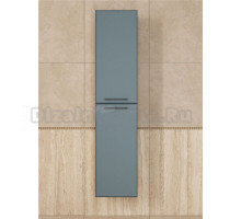 Шкаф-пенал для ванной Uperwood Foster New 40 подвесной, серый графит