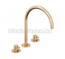 Смеситель для раковины Ravak Espirit ES  018.60 RGB брашированное розовое золото
