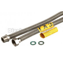 Подводка для газа KENSUDO KHG 12-31 1/2" 30 см сильфонная вн-нар