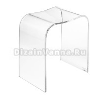 Табурет Geralis T-ON прозрачный