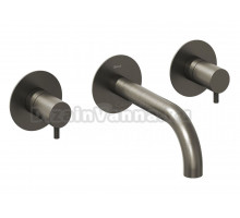 Встраиваемый смеситель для душа и ванны Ravak Espirit ES 021.20GB.O1 С ВНУТРЕННЕЙ ЧАСТЬЮ, брашированный графит