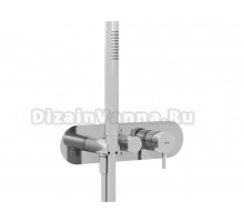 Встраиваемый смеситель для душа и ванны Ravak Espirit ES 065.00CR.O2.RB07D.+S хром