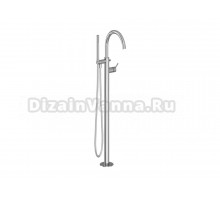 Напольный смеситель для ванны с душем Ravak Espirit ES 080.00CR С ВНУТРЕННЕЙ ЧАСТЬЮ, хром