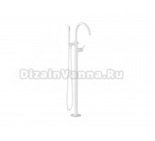 Напольный смеситель для ванны с душем Ravak Espirit ES 080.10WV С ВНУТРЕННЕЙ ЧАСТЬЮ, белый вельвет