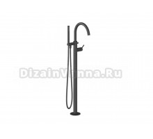 Напольный смеситель для ванны с душем Ravak Espirit ES 080.20BLM матовый черный