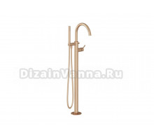 Напольный смеситель для ванны с душем Ravak Espirit ES 080.60RGB брашированное розовое золото