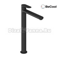 Смеситель для раковины Ravak Eleganta EL 015.21BLM BeCool, матовый черный