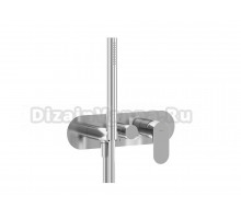 Встраиваемый смеситель для душа и ванны Ravak Eleganta EL 065.00CR.O2+S С ВНУТРЕННЕЙ ЧАСТЬЮ, хром