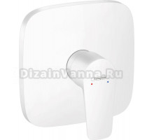 Встраиваемый смеситель для душа и ванны Hansgrohe Talis E 71765700 С ВНУТРЕННЕЙ ЧАСТЬЮ, матовый белый