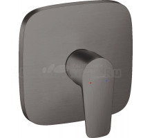 Встраиваемый смеситель для душа и ванны Hansgrohe Talis E 71765340 С ВНУТРЕННЕЙ ЧАСТЬЮ, шлифованный черный хром