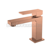 Смеситель для раковины Boheme Qubic 471-CB copper brushed