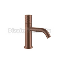 Смеситель для раковины Boheme Stick 121-BRB brushed bronze diamond