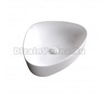 Накладная раковина Ceruttispa CR0089 51 глянцевая белая
