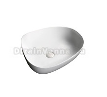 Накладная раковина Ceruttispa CR0044C 55 глянцевая белая